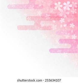 Cherry Japanese paper background