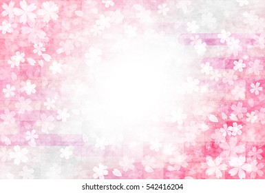 Cherry Japanese paper spring background