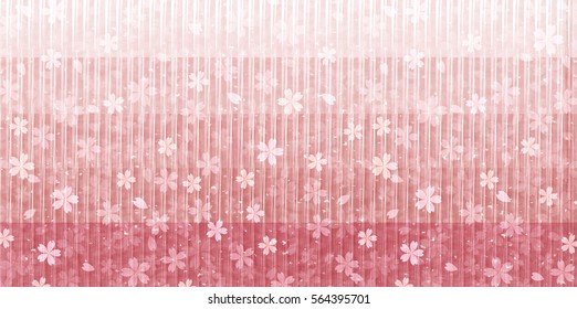 Cherry Japanese paper spring background