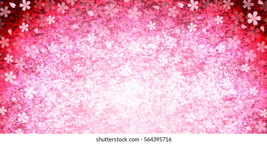 Cherry Japanese paper spring background
