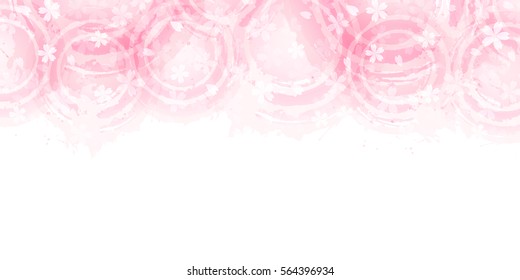Cherry Japanese paper spring background