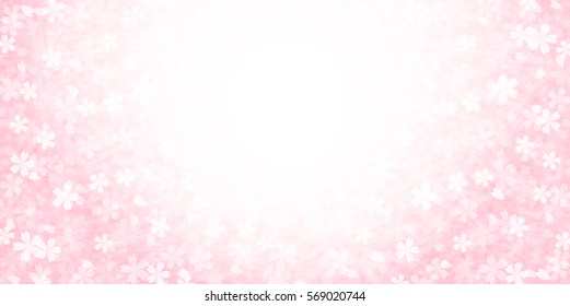 Cherry Japanese Paper Spring Background Stock Vector (Royalty Free ...