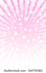 Cherry Japanese paper spring background