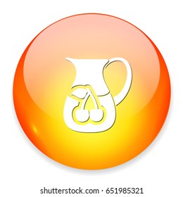 cherry juice pot icon