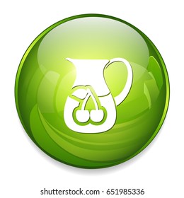 cherry juice pot icon