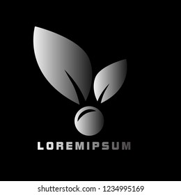 cherry logo with deep philosophy for technology startup company. cherry logo design has mean elegant, infinity and luxury for company sign