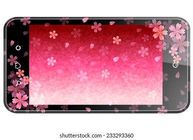 Cherry mobile background