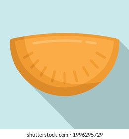 Cherry patty icon. Flat illustration of Cherry patty vector icon for web design