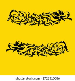 Patrón de diseño de fondo abstracto del árbol de flores o cerezos o melocotones. Ilustración floral de primavera al estilo japonés o chino.