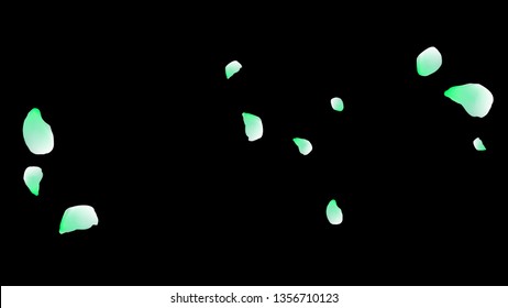 Cherry petals. Pink flying petals. Flower design.Spring pattern. Delicate style.
