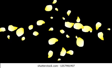 Cherry petals. Pink flying petals. Flower design.Spring pattern. Delicate style.
