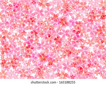 Cherry pink background