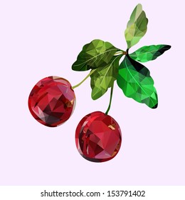 cherry Polygonal