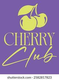 cherry print graphic design textile t shirt fruit