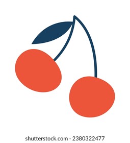 Ilustración vectorial de Cherry Ripe Berries