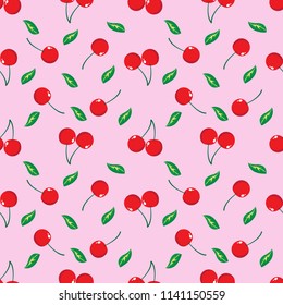 Cherry Seamless Pattern