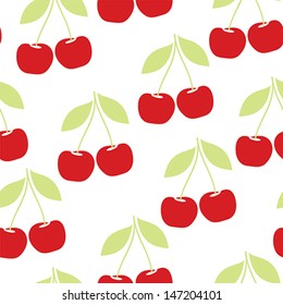 cherry seamless pattern