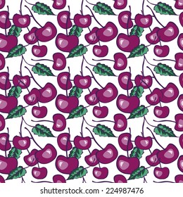 Cherry Seamless Pattern