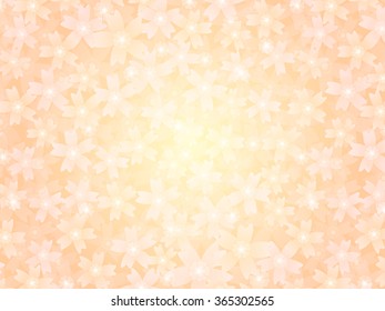 
Cherry spring flower background