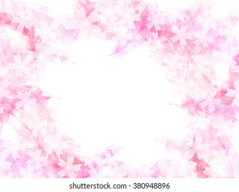 Cherry spring flower background