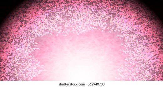 Cherry spring flower background