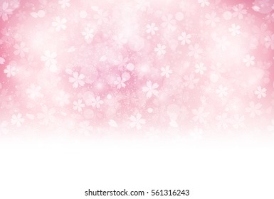 Cherry spring Japanese paper background