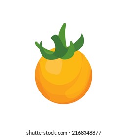Cherry Tomato, Tomato Icon, Tomato Vector, Summer Garden Vegetable, Summer Tomato, Vegetable Vector, Organic Vegetable, Vector Illustration Background	