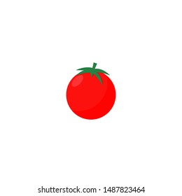 Cherry tomato icon. Vetor. Eps 10.