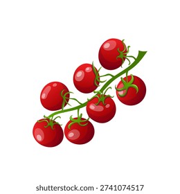 Cherry tomatoes on the vine