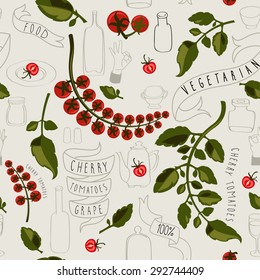 cherry tomatoes pattern