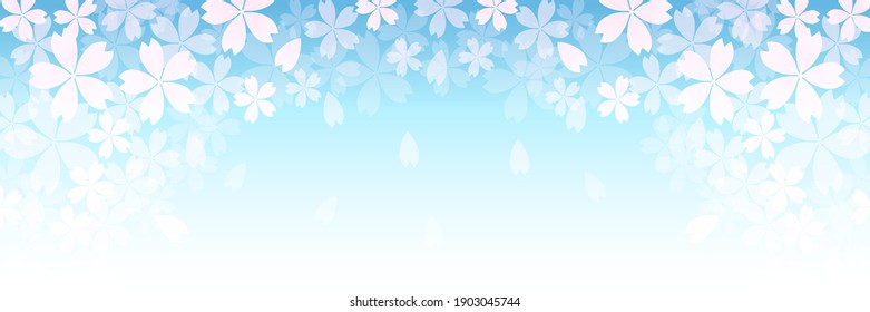 Cherry tree spring flower background