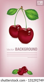 cherry vector