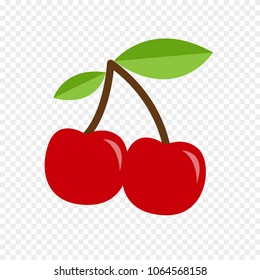 Cherry vector icon