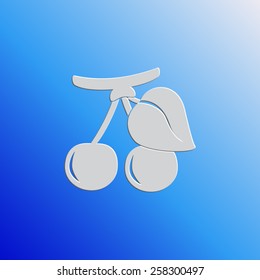 Cherry vector Icon