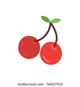 cherry vector icon