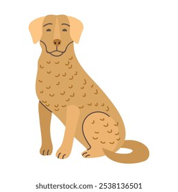 Chesapeake bay retriever icon clipart avatar logotype isolated illustration