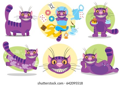 Cheshire cat. Separate