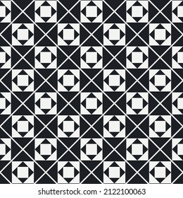 Celdas abstractas de ajedrez. Vector y sin fisuras.
