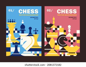 xadrez de vidro no tabuleiro de xadrez iluminado pela luz azul e laranja  934691 Foto de stock no Vecteezy
