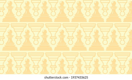 chess background. chess pawn vector icon background.