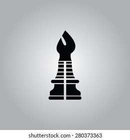 Chess Bishop Icon.