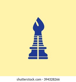 Chess Bishop Icon.
