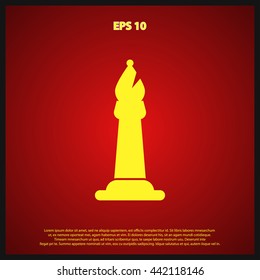 chess bishop icon