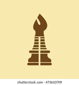 Chess Bishop Icon.