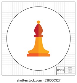 Chess bishop icon