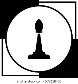 Chess bishop icon
