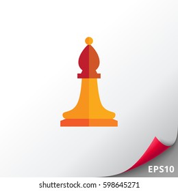 Chess bishop icon