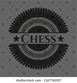 Chess black badge