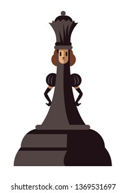 chess black queen