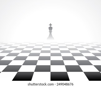 Chess Board. Abstract Background